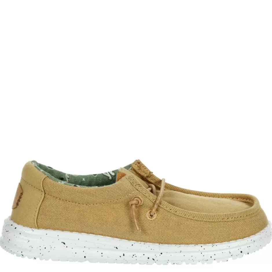 Boys Wally Youth Slip On Sneaker>HEYDUDE Hot