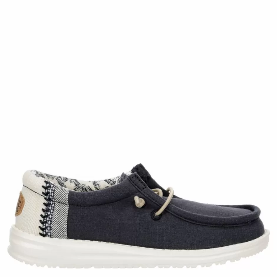 Boys Wally Youth Slip On Sneaker>HEYDUDE Hot