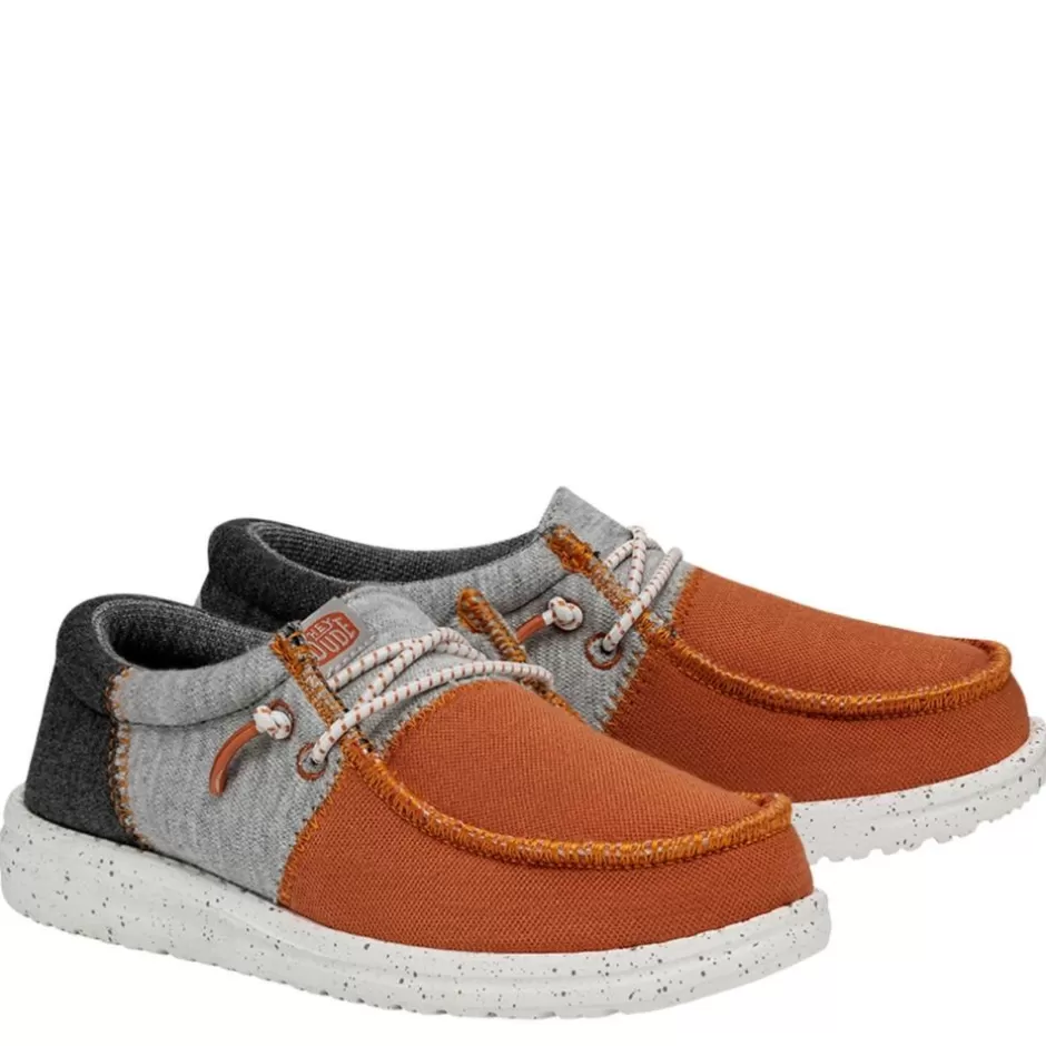 Boys Wally Youth Tri Varsity Slip On Sneaker>HEYDUDE Clearance