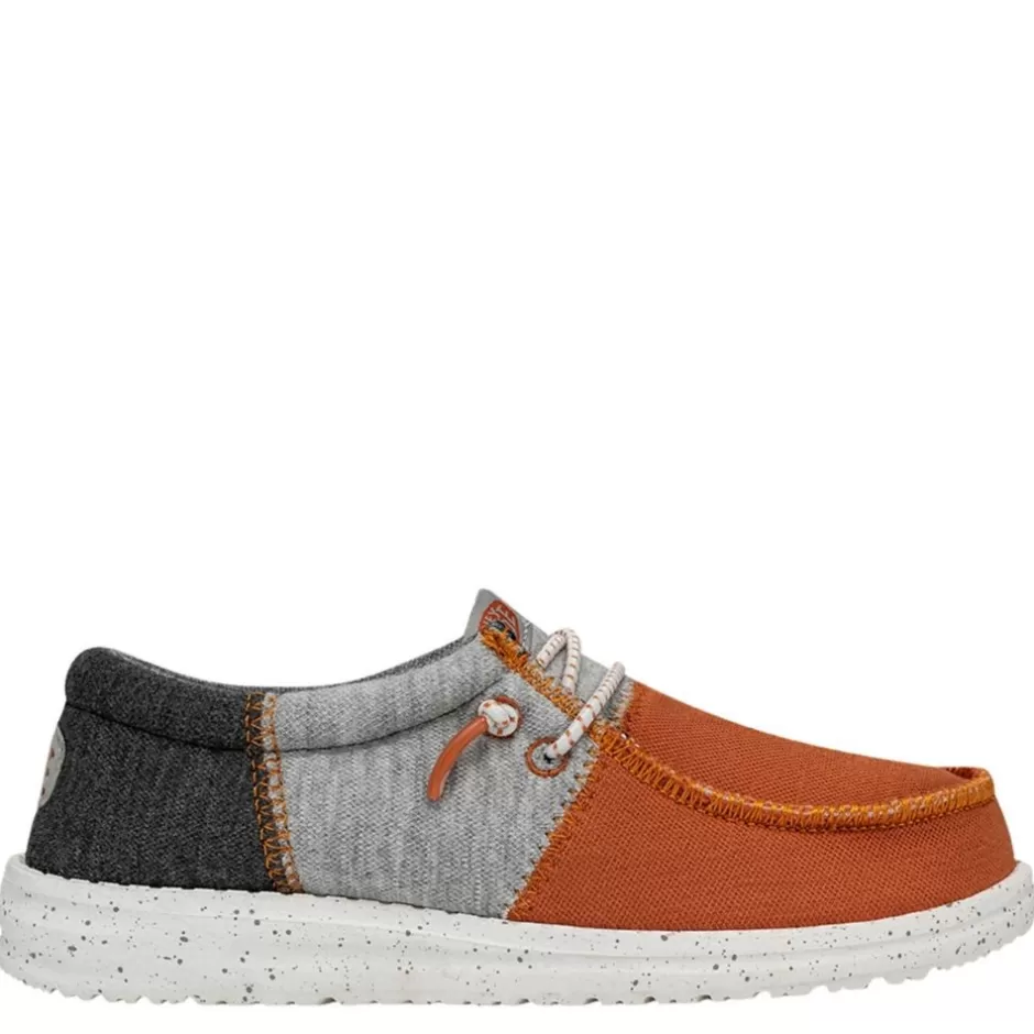 Boys Wally Youth Tri Varsity Slip On Sneaker>HEYDUDE Clearance