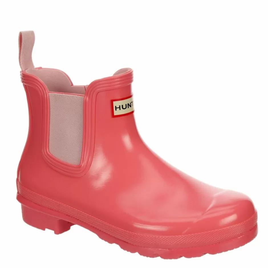 Womens Original Chelsea Gloss Rain Boot>HUNTER New