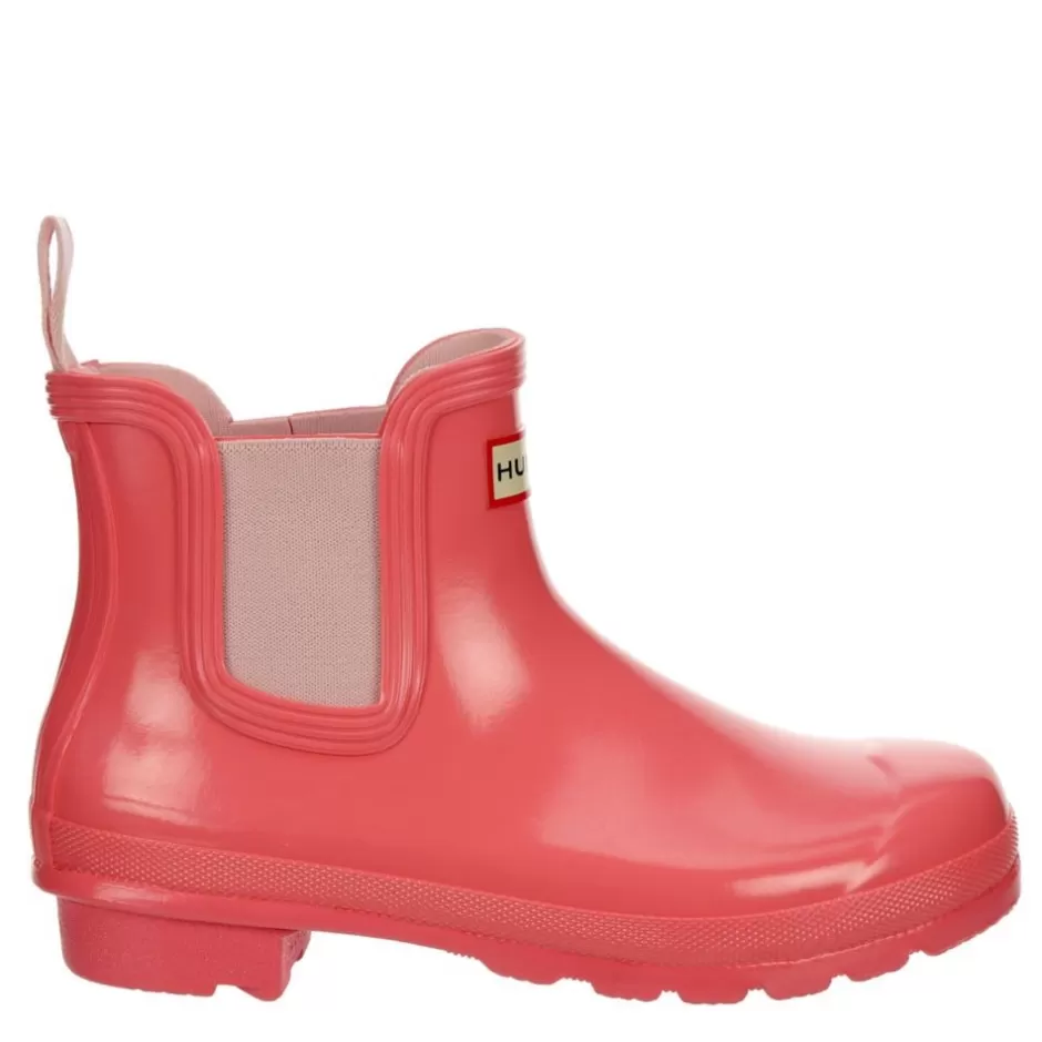 Womens Original Chelsea Gloss Rain Boot>HUNTER New