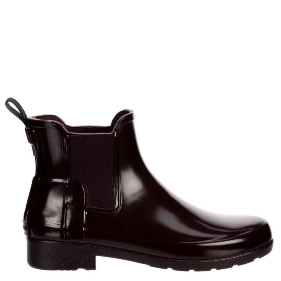 Womens Original Refined Chelsea Gloss Rain Boot>HUNTER Discount