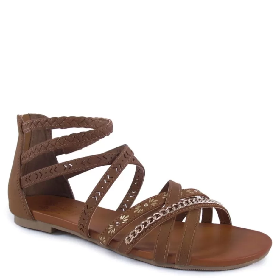 Womens Musique Gladiator Sandal>JELLYPOP Cheap