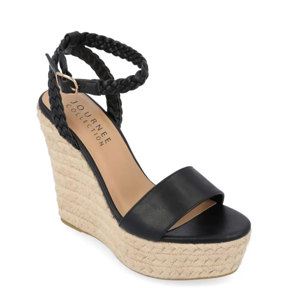 Womens Andiah Wedge Sandal>Journee Collection Fashion