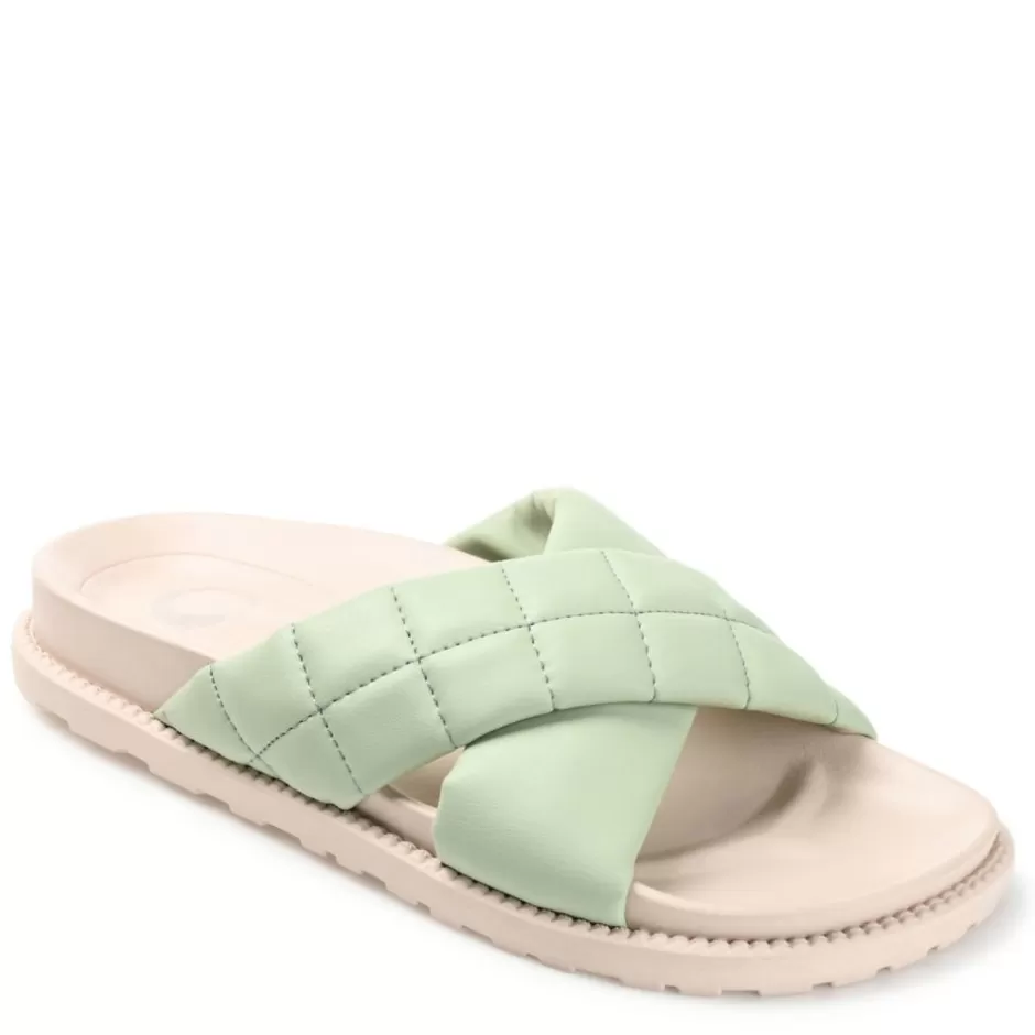 Womens Aveena Footbed Sandal>Journee Collection Shop