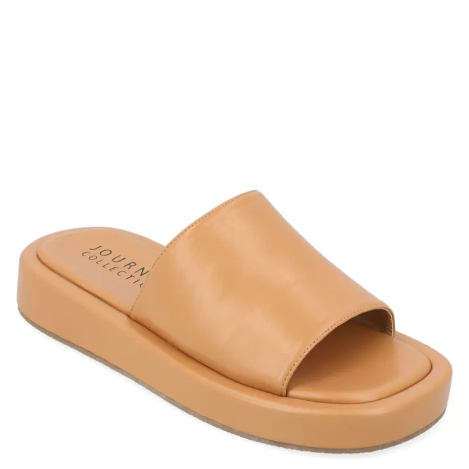 Womens Denrie Platform Sandal>Journee Collection Outlet