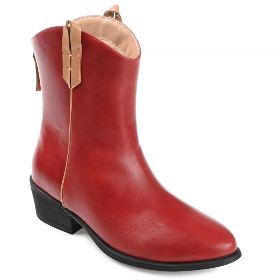 Womens Novva Western Ankle Boot>Journee Collection Online