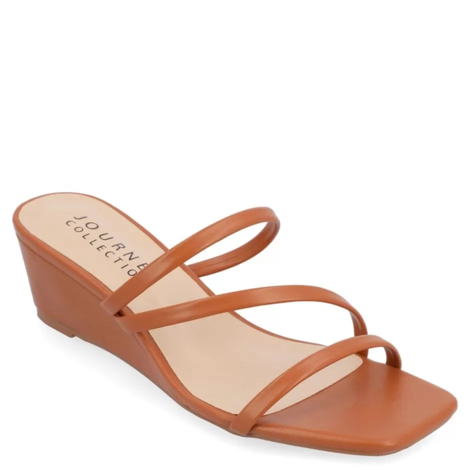 Womens Takarah Low Wedge Sandal>Journee Collection New