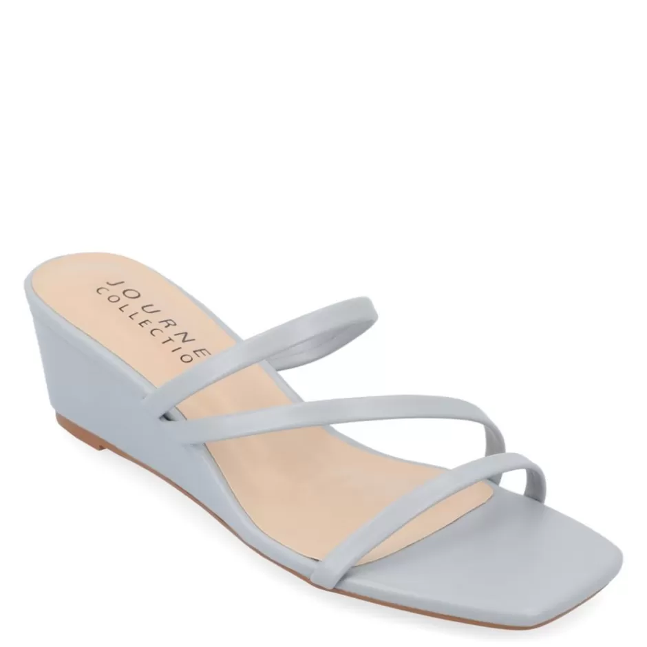 Womens Takarah Wedge Slip On Sandal>Journee Collection New