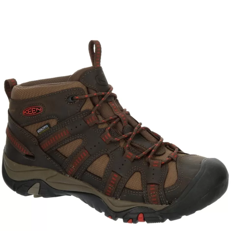 Mens Siskiyou Mid Waterproof Hiking Boot>KEEN Fashion