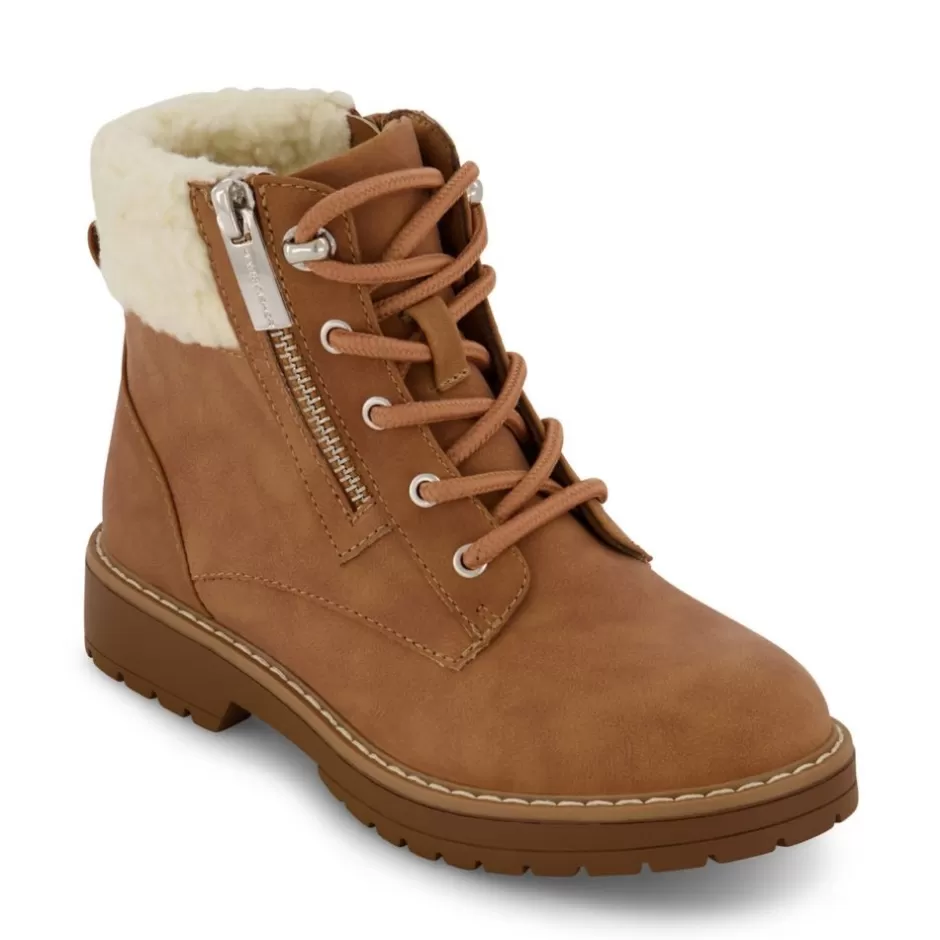 Girls Little-Big Kid Jade Zip Lace-Up Boot>MARC FISHER Cheap