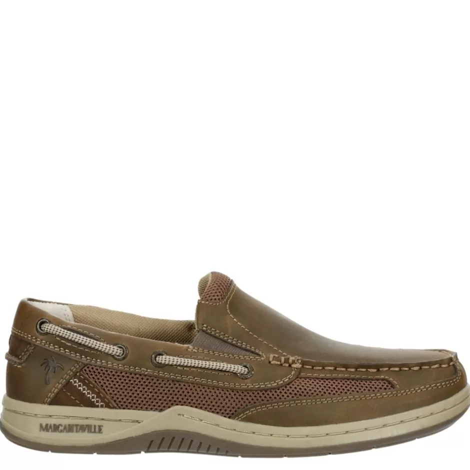 Mens Anchor Slip On Boat Shoe>MARGARITAVILLE Online