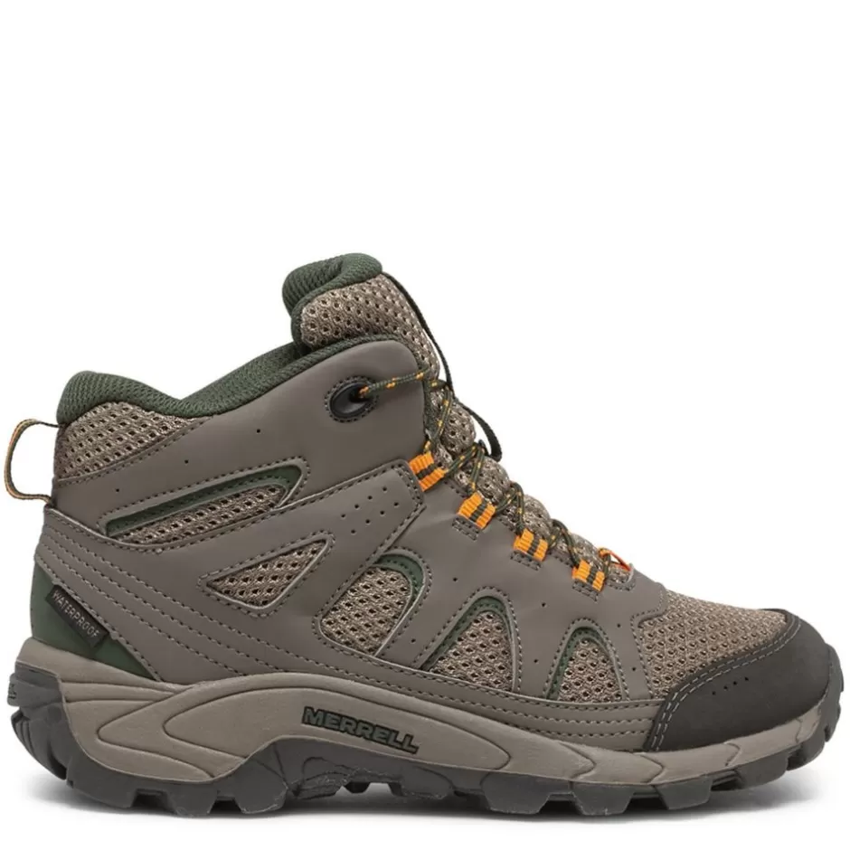 Boys Little-Big Kid Oakcreek Mid Hiking Shoe>MERRELL Outlet