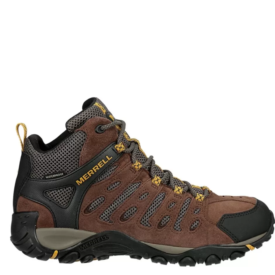 Mens Crosslander 2 Waterproof Mid Hiking Boot>MERRELL Hot