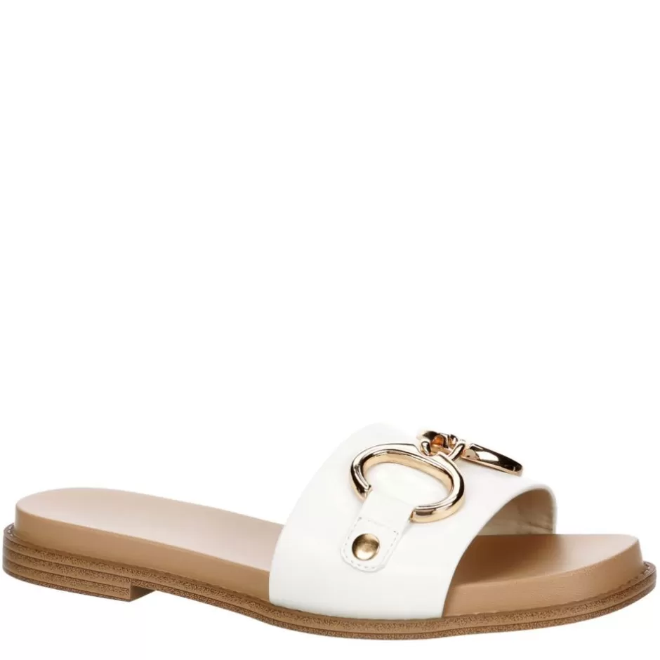 Womens Jade Slide Sandal>MICHAEL BY MICHAEL SHANNON Cheap