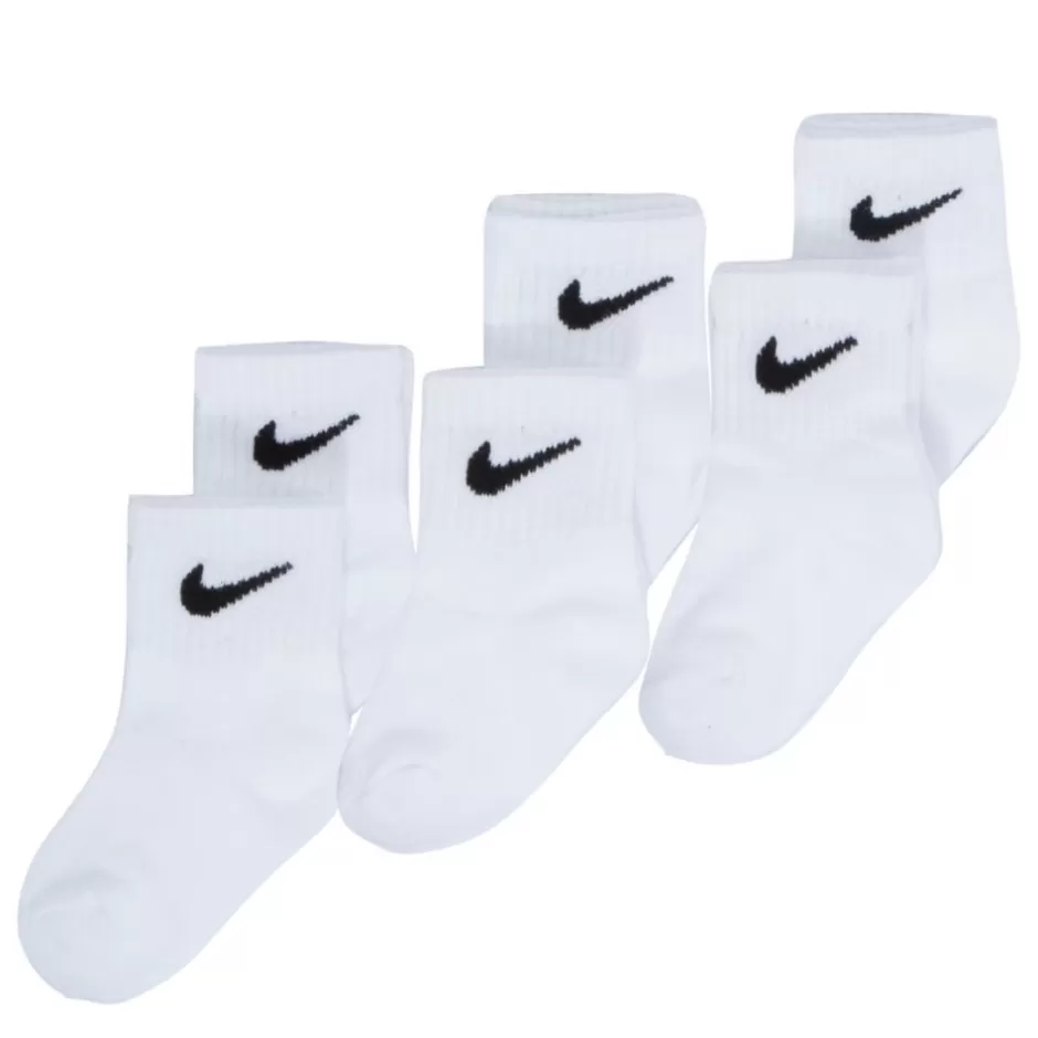 Boys Ankle Socks 6 Pairs>NIKE Store