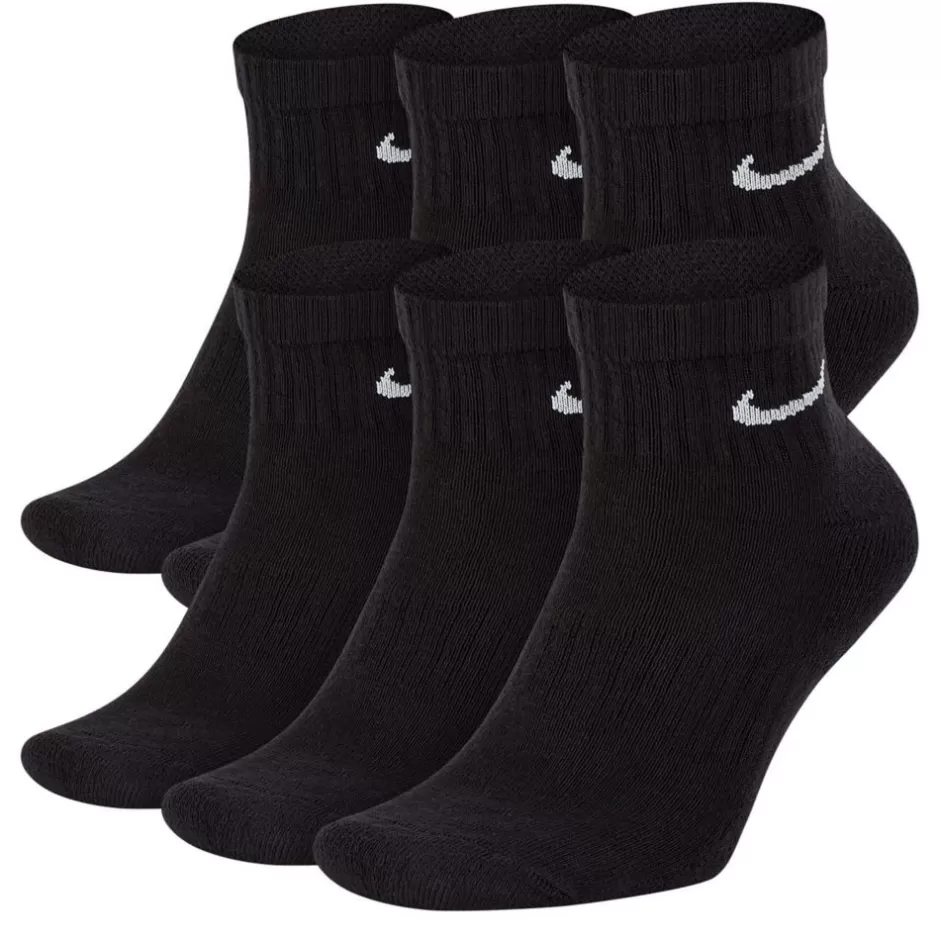 Boys Small Everyday Cushion Quarter Socks 6 Pairs>NIKE Store