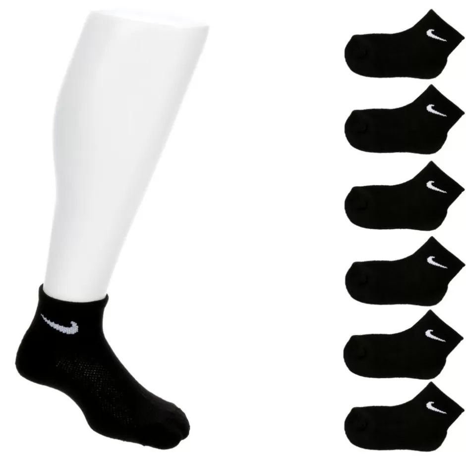 Boys Toddler Quarter Socks 6 Pairs>NIKE Fashion