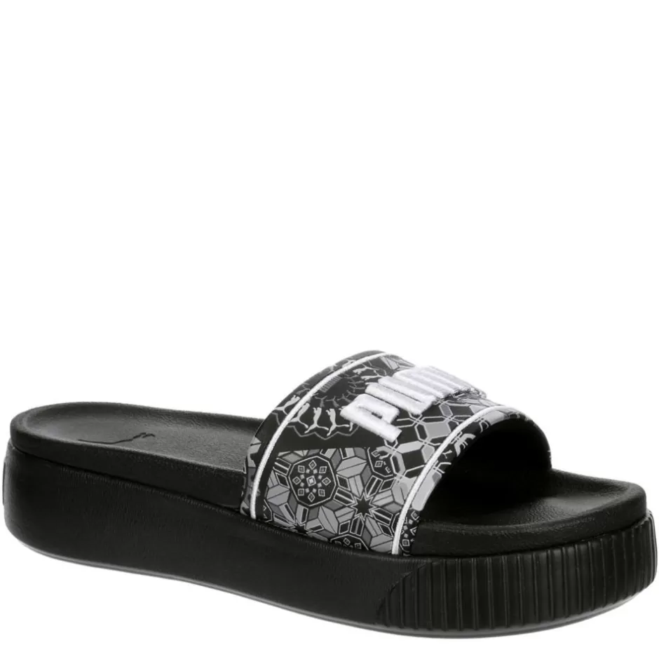 Womens Platform Slide Zellige Sandal>PUMA Outlet