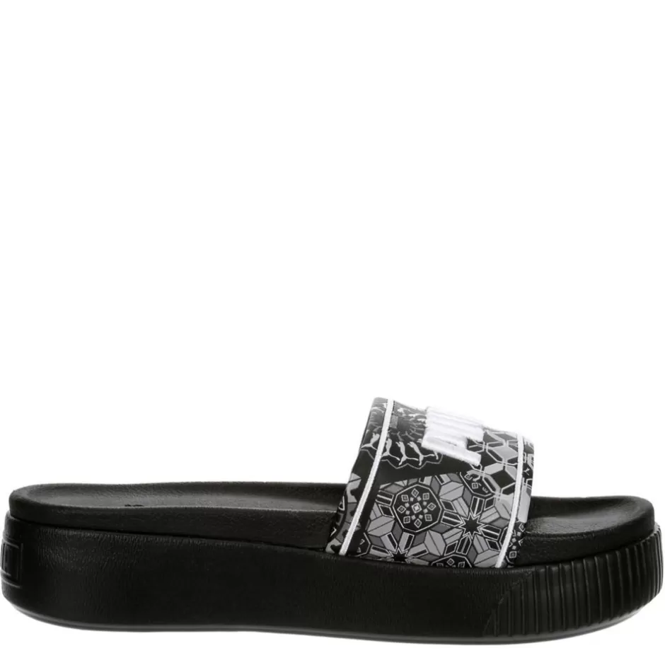 Womens Platform Slide Zellige Sandal>PUMA Outlet