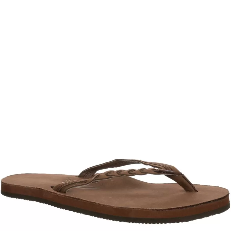 Womens Flirty Braidy Flip Flop Sandal>RAINBOW SANDALS Shop