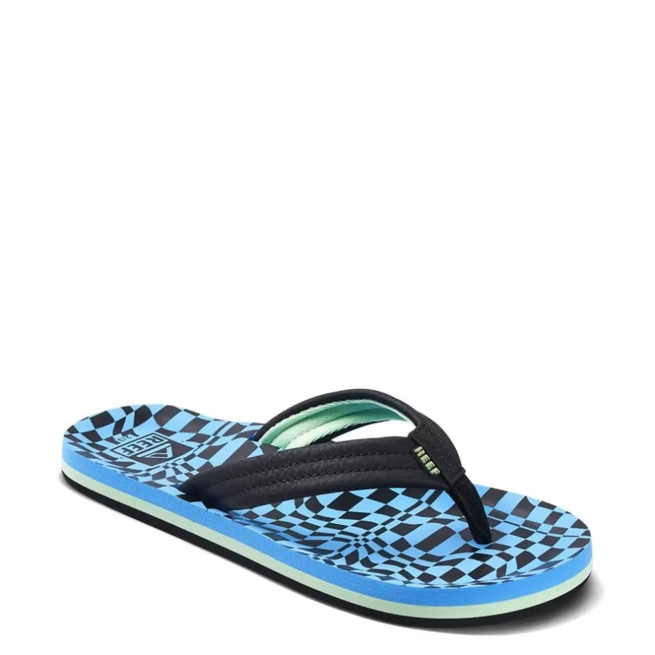 Boys Little-Big Kid Ahi Flip Flop Sandal>REEF Hot