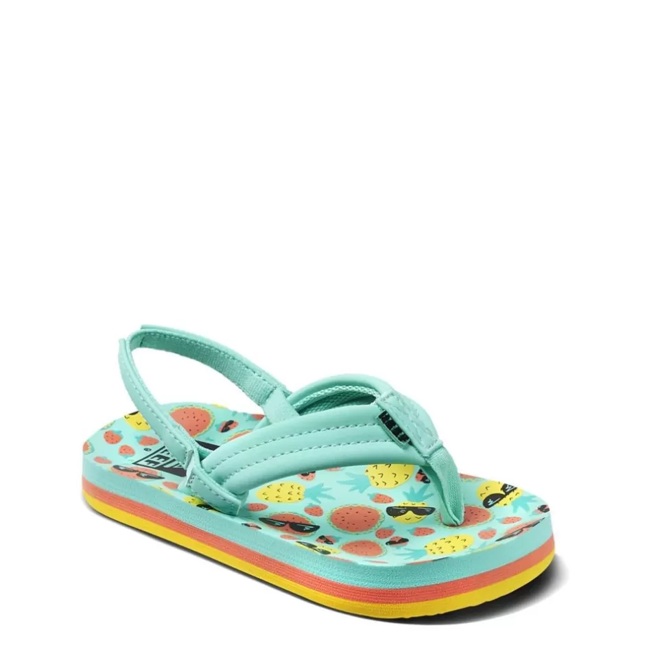 Girls Toddler-Little Kid Little Ahi Flip Flop Sandal>REEF Store