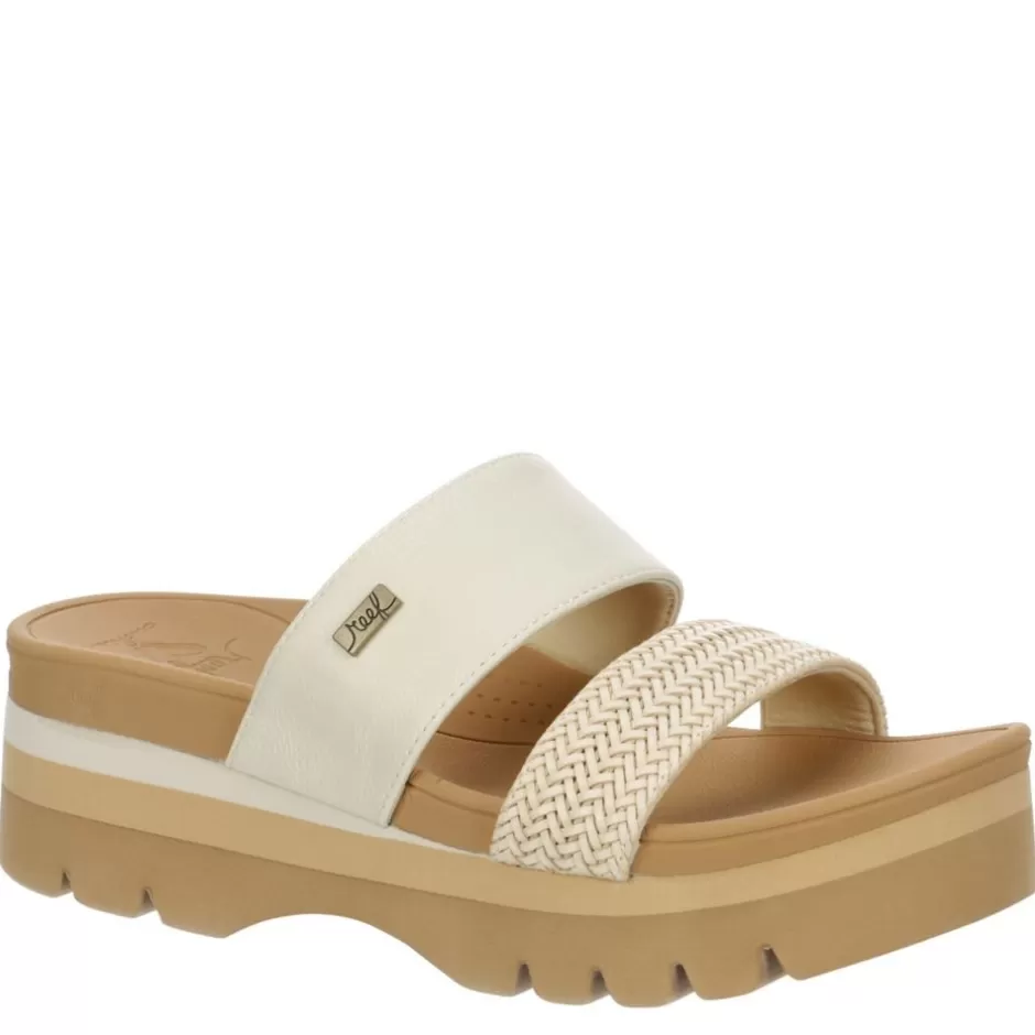 Womens Banded Horizon 2.5 Slide Sandal>REEF Outlet