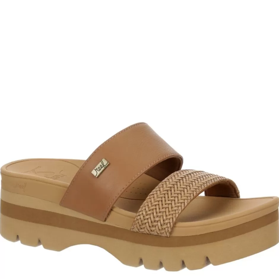 Womens Banded Horizon 2.5 Slide Sandal>REEF Cheap