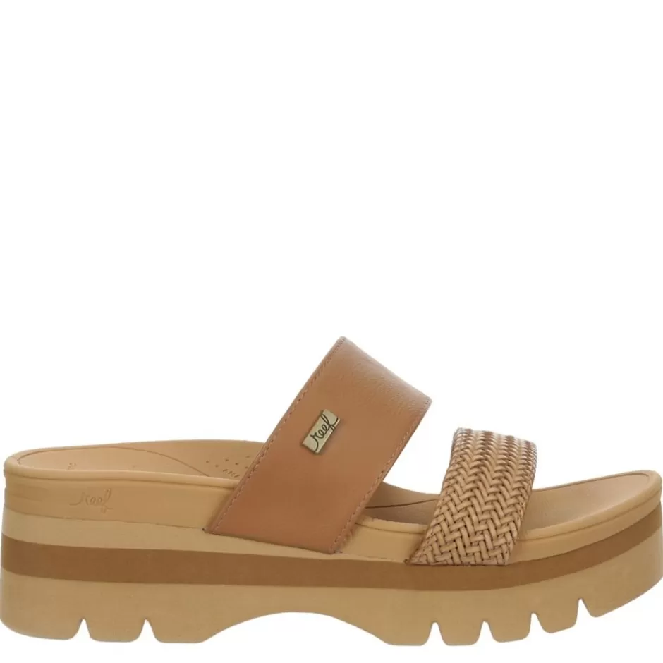 Womens Banded Horizon 2.5 Slide Sandal>REEF Cheap