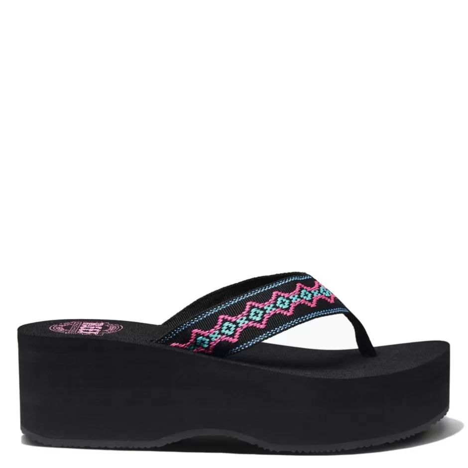 Womens Sandy Hi Flip Flop Sandal>REEF Discount