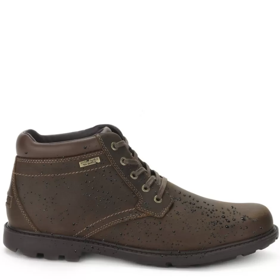 Mens Rugged Bucks Waterproof Chukka Boot>ROCKPORT Flash Sale