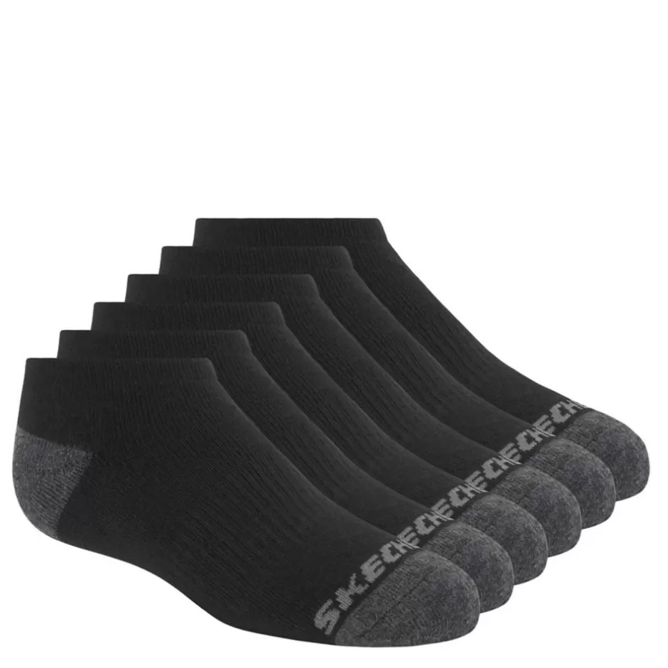 Boys No Show Socks 6 Pairs>SKECHERS Sale