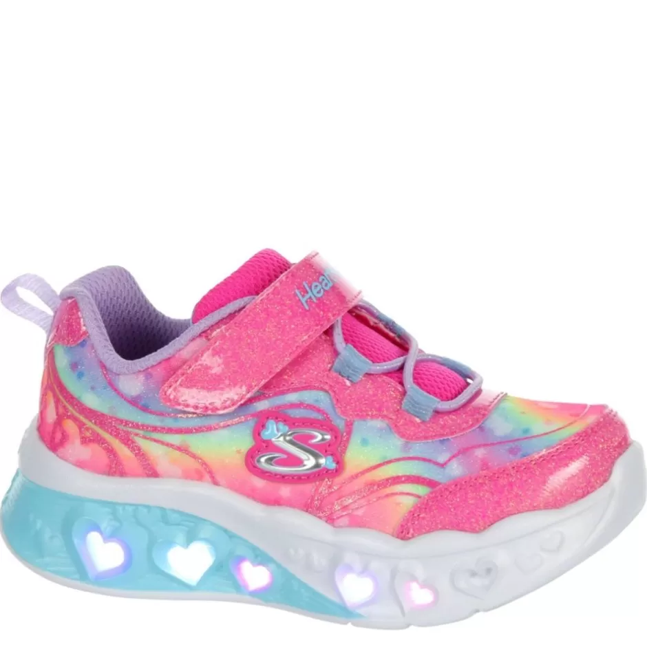 Girls Toddler Twisty Brights Light Up Sneaker>SKECHERS Discount