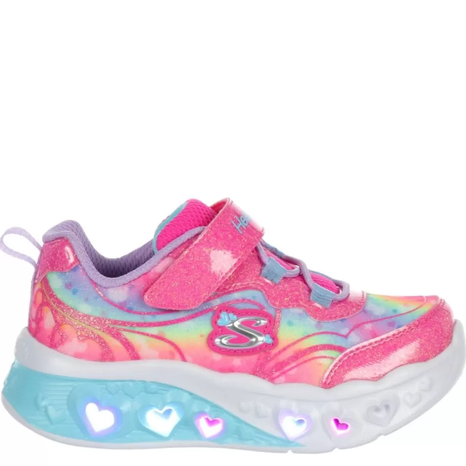 Girls Toddler Twisty Brights Light Up Sneaker>SKECHERS Discount