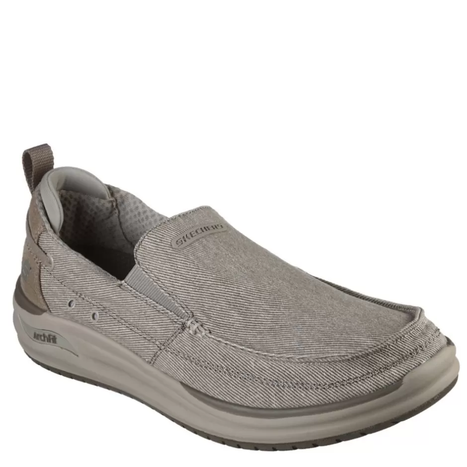 Mens Arch Fit Melo Slip On Sneaker>SKECHERS Clearance