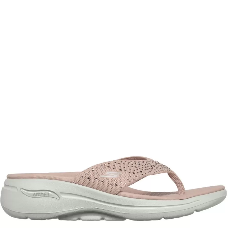 Womens Dazzle- Arch Fit Flip Flop Sandal>SKECHERS Sale