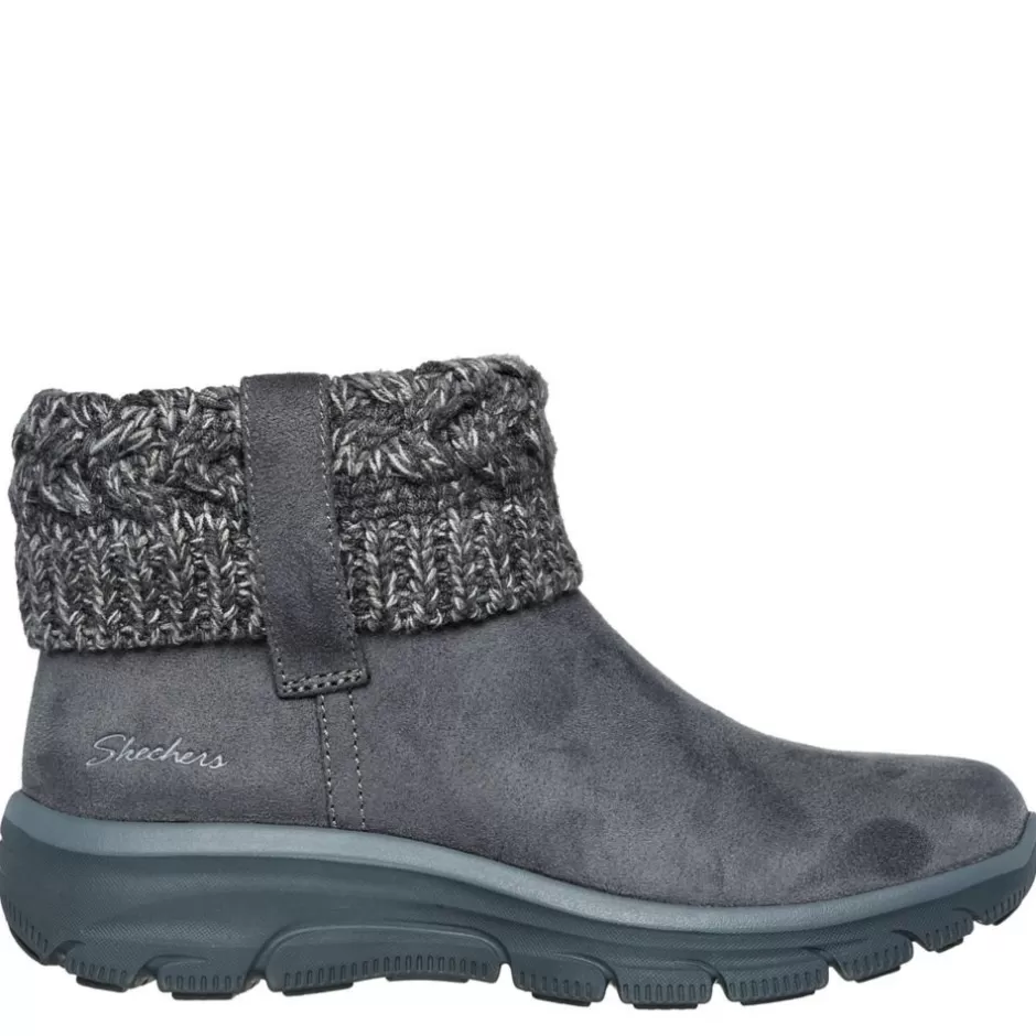 Womens Easy Going Cozy Ankle Boot>SKECHERS Outlet