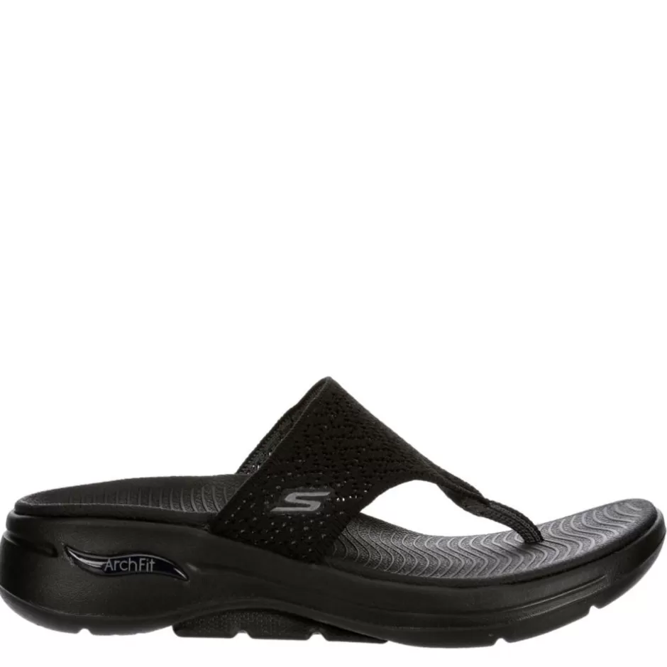 Womens Go Walk - Arch Fit Flip Flop Sandal>SKECHERS New