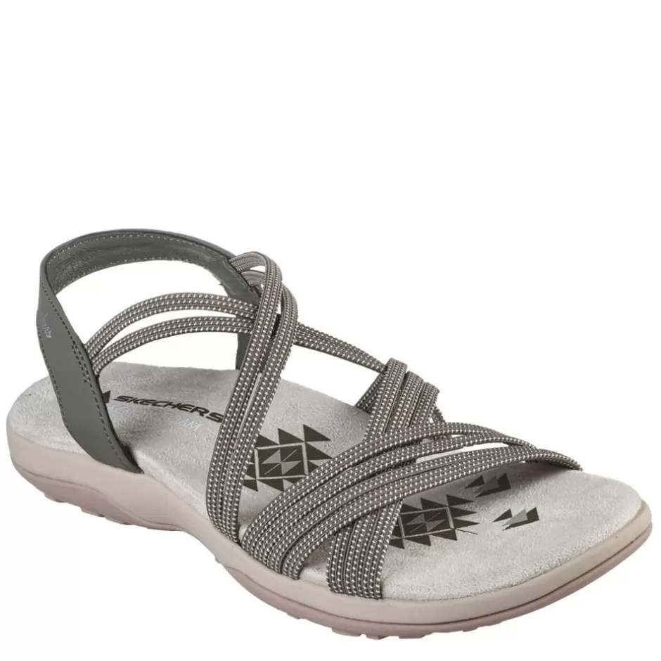 Womens Reggae Slim Takes Two Womens Sandal>SKECHERS Cheap