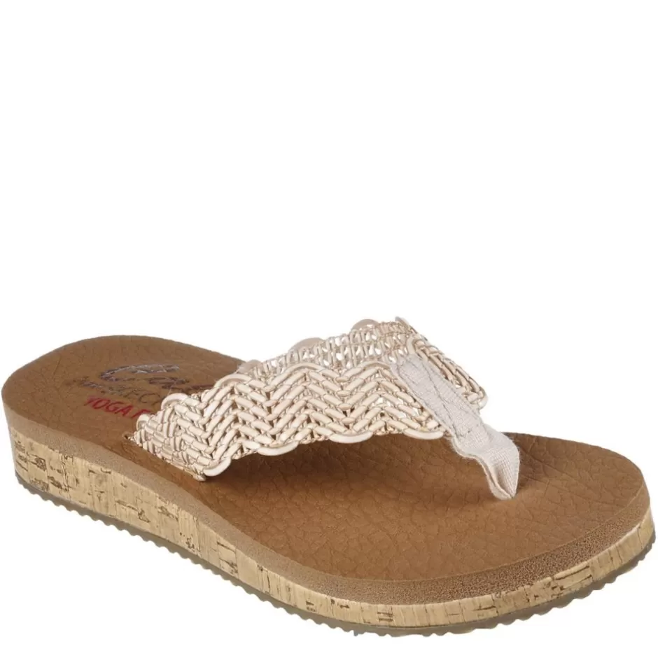 Womens Sandcomber Flip Flop Sandal>SKECHERS Discount