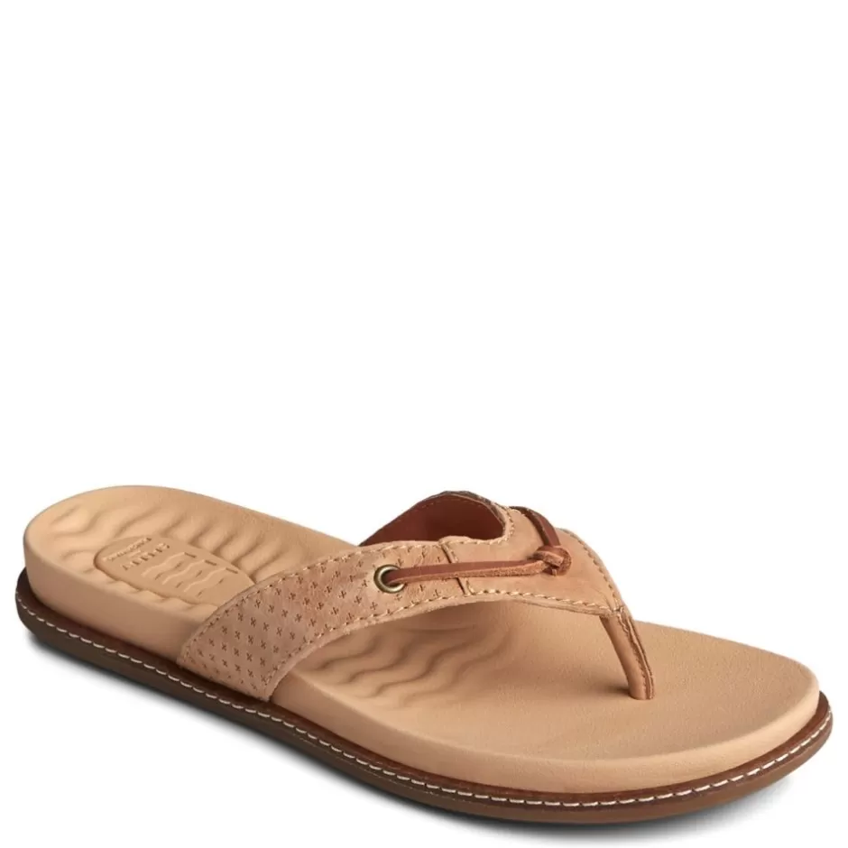 Womens Waveside Plushwave Flip Flop Sandal>SPERRY Discount