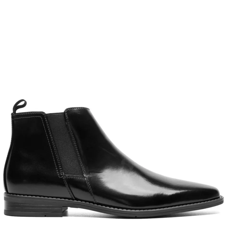 Mens Knox Plain Toe Chelsea Boot>STACY ADAMS Store