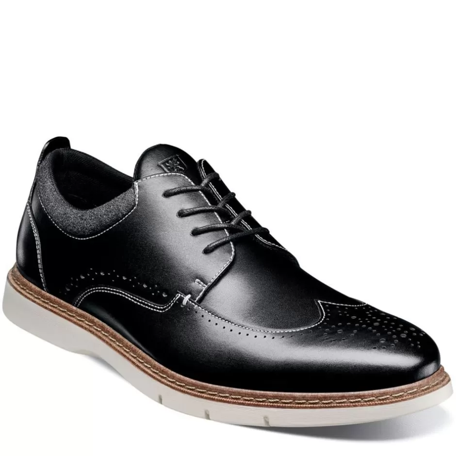 Mens Synergy Wingtip Oxford>STACY ADAMS Clearance