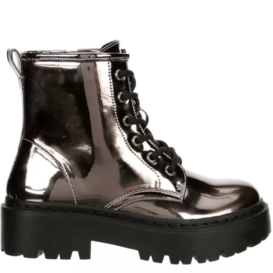 Girls Little-Big Kid Jrockk Combat Boot>STEVE MADDEN Store