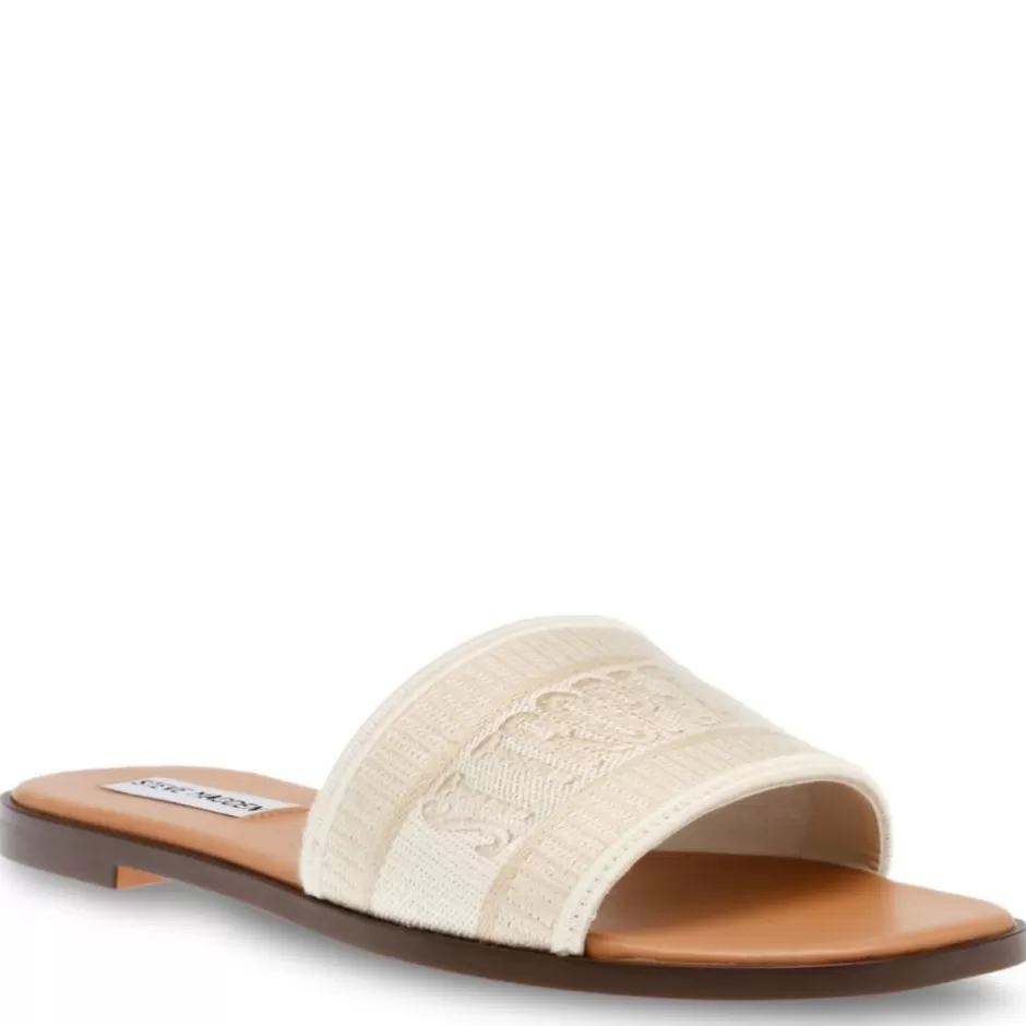 Womens Knox Flat Slide Sandal>STEVE MADDEN Store