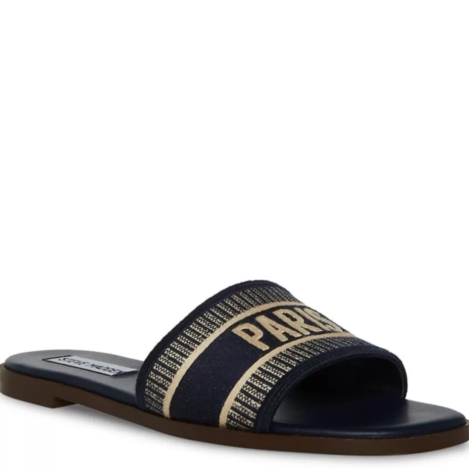 Womens Knox Flat Slide Sandal>STEVE MADDEN Online