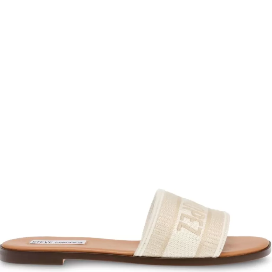 Womens Knox Flat Slide Sandal>STEVE MADDEN Store