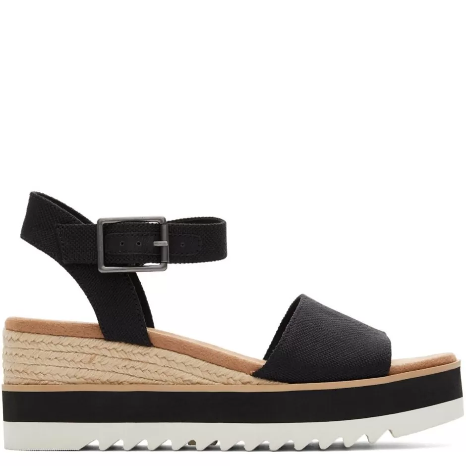 Womens Diana Wedge Sandal>TOMS Clearance